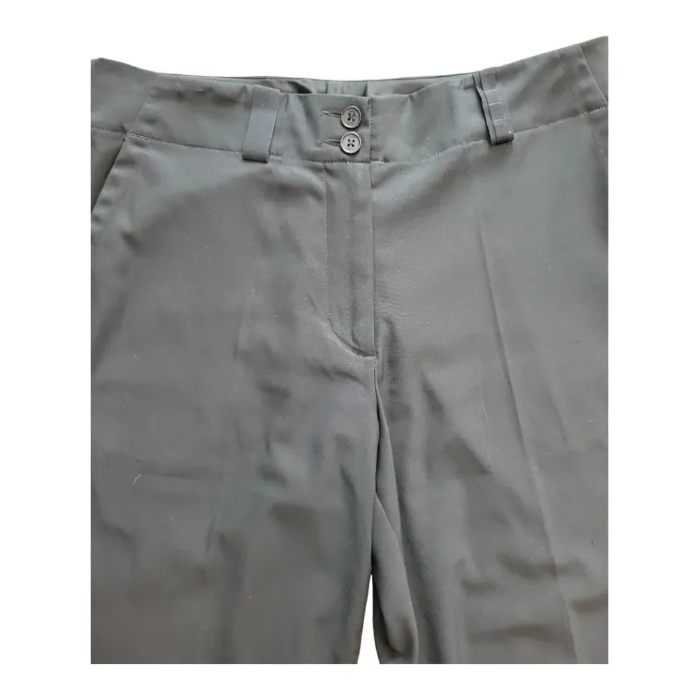 Nike Women’s Black Dri-Fit Golf Capri Pants Size 6 - Picture 2 of 5